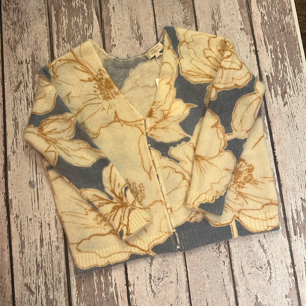 Sézane Sweater floral